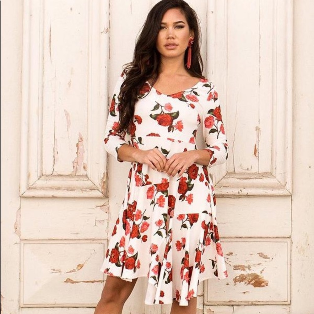 Joyfolie Mia Joy Ella Dress in Floral